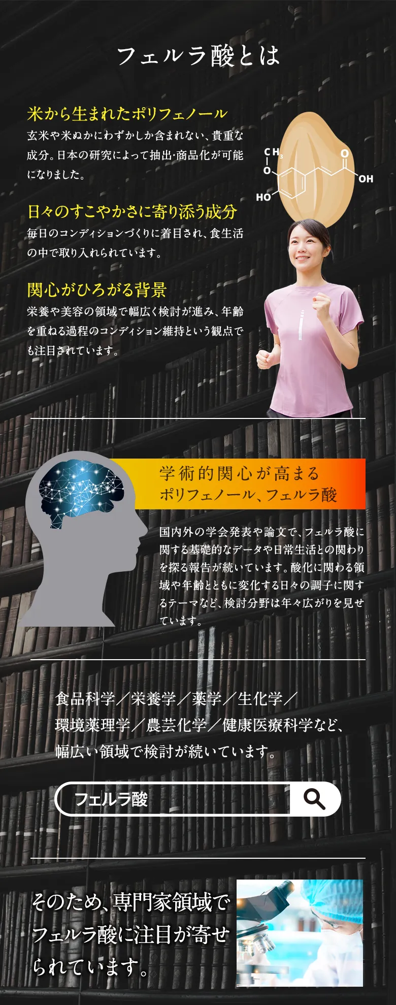 フェルラ酸とは